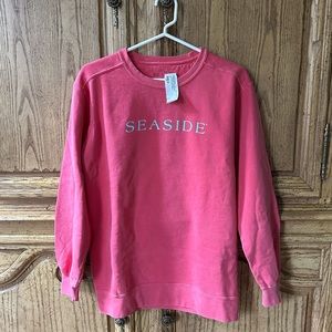 NEVER WORN pink Seaside Sweatshirt